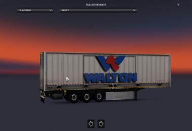 Walton hd truck skin mods bd truck skin and 3d trailer v1.0