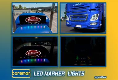 ETS/ATS Boreman LED Marker Lights v1.3