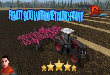 Fendt 900 with metallic paint v1.0