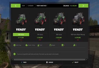 Fendt Vario Pack v1.0