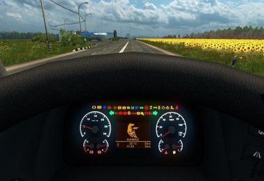 KAMAZ 5490 NEW Dashboard v1.0