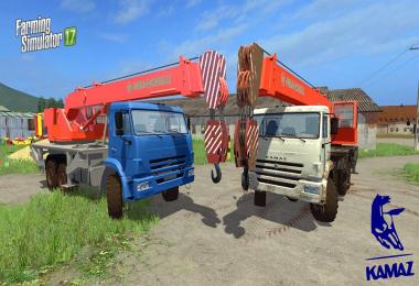 Kamaz 65222K Crane v1.0