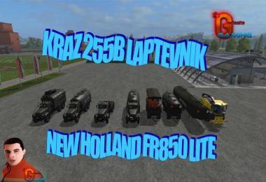 Kraz 255b Laptevnik + Trailers v1.0