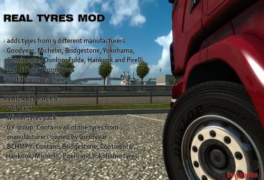 Real Tyres Mod v6.0 1.27.x-1.30.x