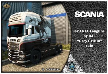 Scania Grey Griffin Skin 1.30