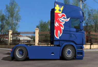 Scania R (RJL) - Simple Griffin Paintjob by l1zzy