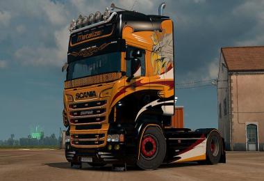 Scania R & S Metalizer skin 1.30