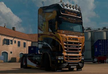 Scania R & S Metalizer skin 1.30