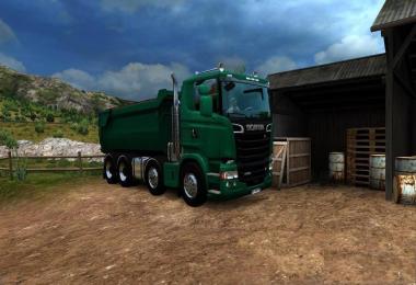 Scania RJL 8x4 Tipper v1.0