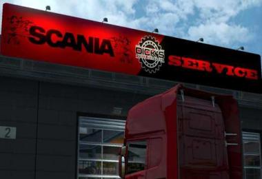 Scania Service Big Garage v1.0