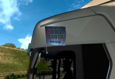 Scania Silver Griffin Limited Edition Flags