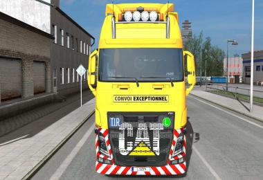 Volvo FH12 - Caterpillar Paintjob by l1zzy