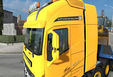 Volvo FH12 - Caterpillar Paintjob by l1zzy