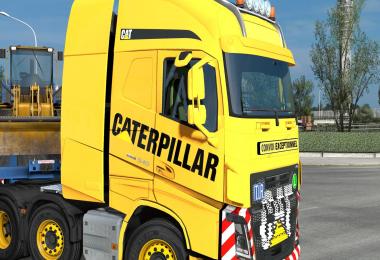 Volvo FH12 - Caterpillar Paintjob by l1zzy