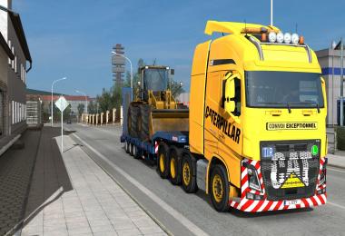 Volvo FH12 - Caterpillar Paintjob by l1zzy