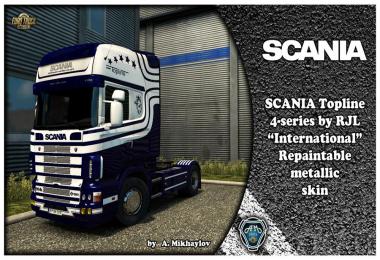 4S Scania International Skin for RJL 1.30