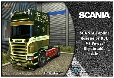 5S Scania V8 Power Skin for RJL 1.31