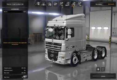 DAF XF 105 by vad&k + Crawler for ATS 1.31