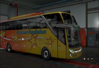 Jet3 Bus greenline Hanif Shyamoly Bd bus skin + bus HD v1.0