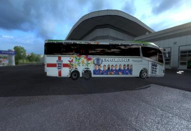 i8 Irzar Bus cricket player bus skin pack Bangladesh India England v1.01