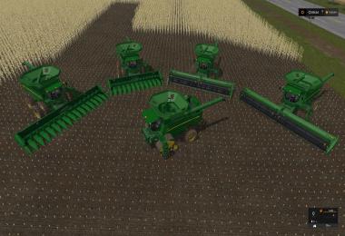 John Deere S680 Pack v1.0