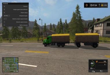 Kraz 64431 + Trailer v1.0 by MaKsoN