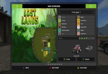 Lost Lands Map v1.05