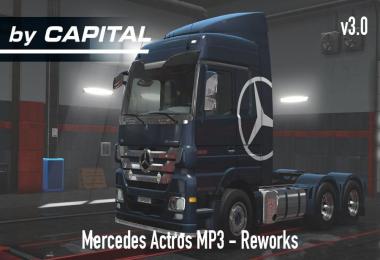 Mercedes Actros MP3 Reworks v3.0