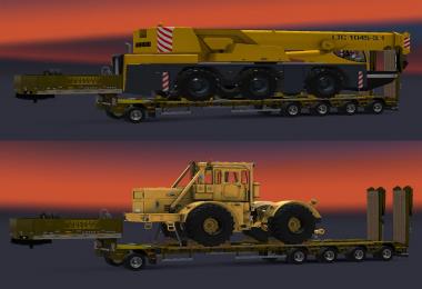 Pack Trailers: Heavy cargo for the map Russian expanses v1.0