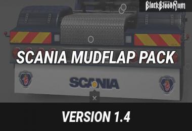 Scania Mudflap Pack v1.4 1.27-1.31.x