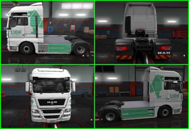 Skin Lion Truckers For ETS2 1.31.2.2