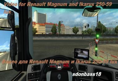 Video for Renault Magnum knox_xss and Ikarus 250-59 lux v1.3