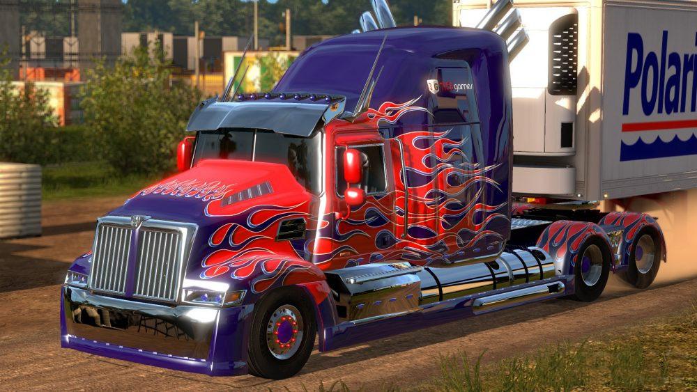 Kenworth w900l Оптимус Прайм