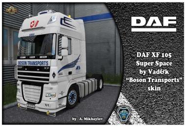 DAF XF 105 Boson Transports Skin 1.31