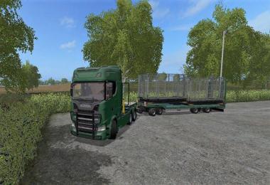 Fliegl 4 Axle LowLoader v2.0