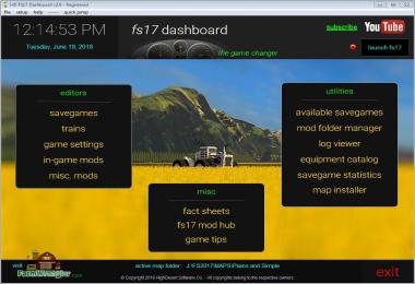 FS17 Dashboard v2.9