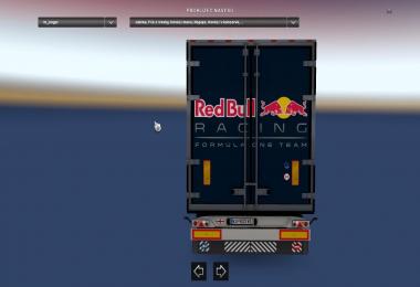 Kogel Trailer F1 Red Bull Racing Formula One Team