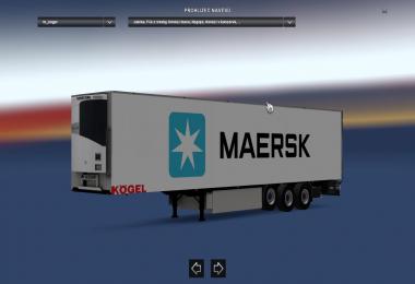 Kogel Trailer Maersk v1.0