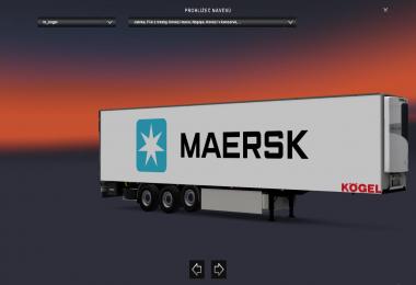 Kogel Trailer Maersk v1.0