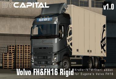 Kraker/NTM/Ekeri Addon for Eugene’s Volvo FH & FH16 2012 v1.0