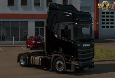 Low deck chassis addon for Scania S&R Nextgen 1.31