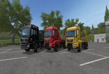 MAN Skip Truck with Container v1.0