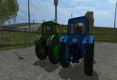 MTZ-80 green and blue v1.0 By Nikita197