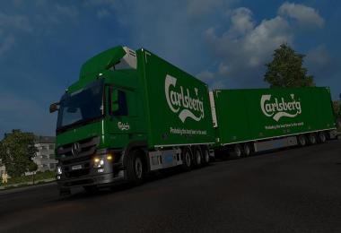 Rigid Chassis for Mercedes Actros MP3 Reworks v3.5