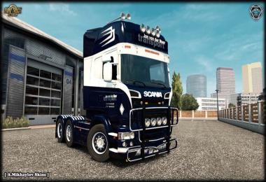 Scania Jan van der Meer Kit [ Skin + Lightbox + Wheels ] v1