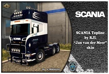 Scania Jan van der Meer Kit [ Skin + Lightbox + Wheels ] v1