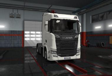 Scania Nextgen Series Custom Licence Plate v1.0