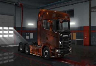 Scania S Next Generation Starry Skin