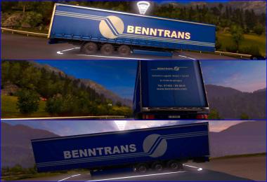 Trailer Benntrans For ETS2 1.30