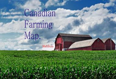 Canadian Farming Map preview v1.0